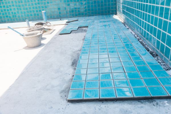 Pool Flooring Installation in Redwood City